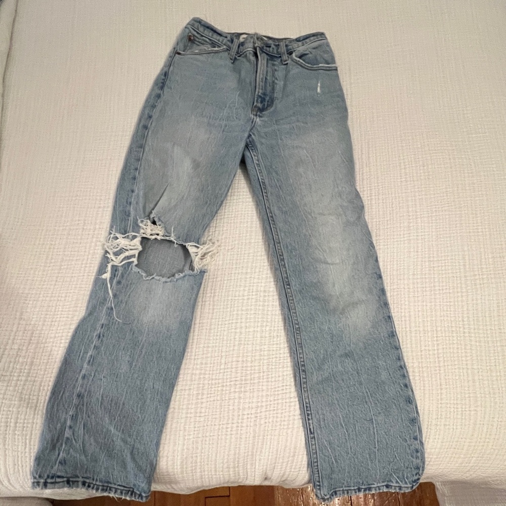 Abercrombie & Fitch 90s straight ultra high rise jeans